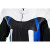 RTX TITAN Blue Motorcycle Leather Race Jacket